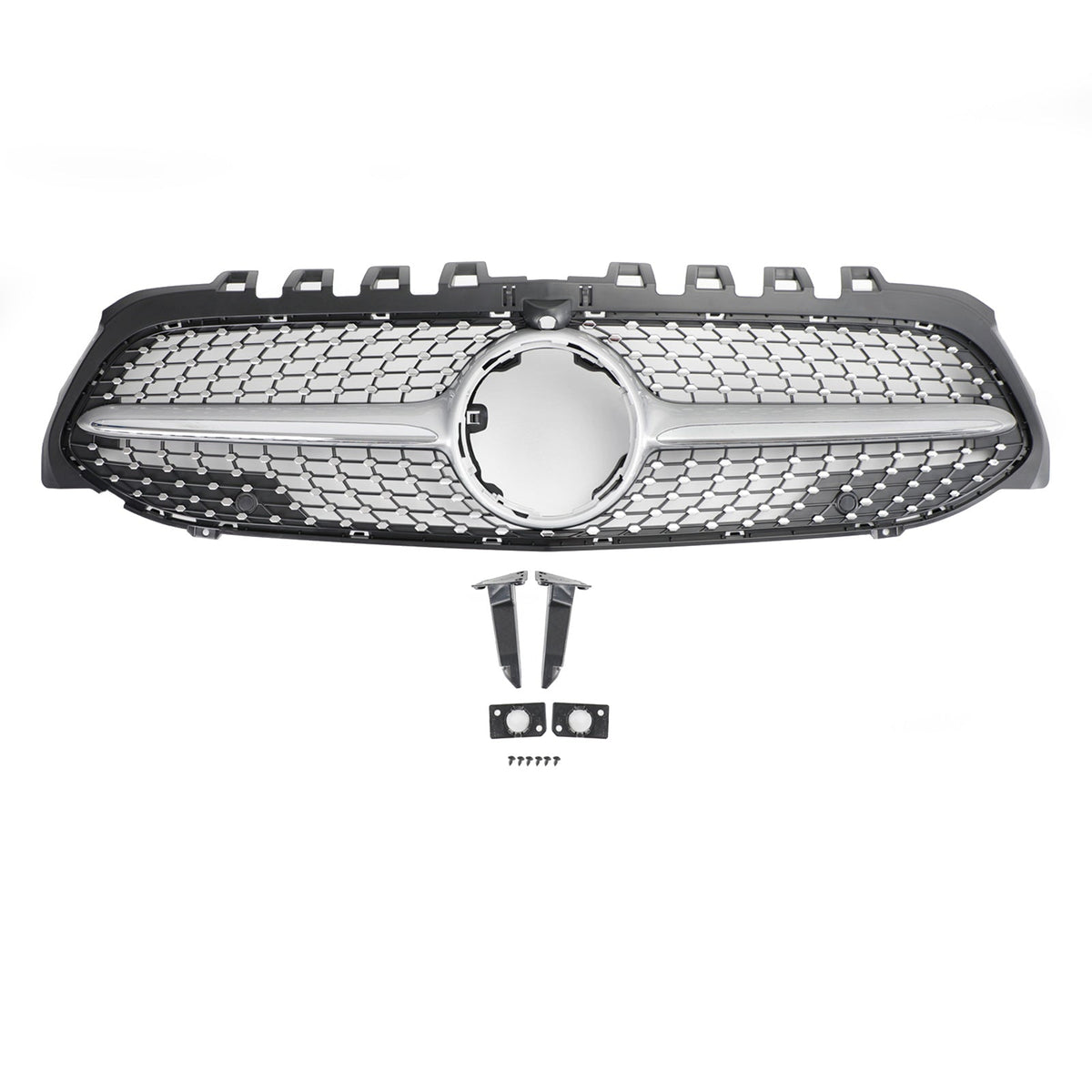 2019-2023 Mercedes Benz A-Class W177 Diamond Front Bumper Grille Grill