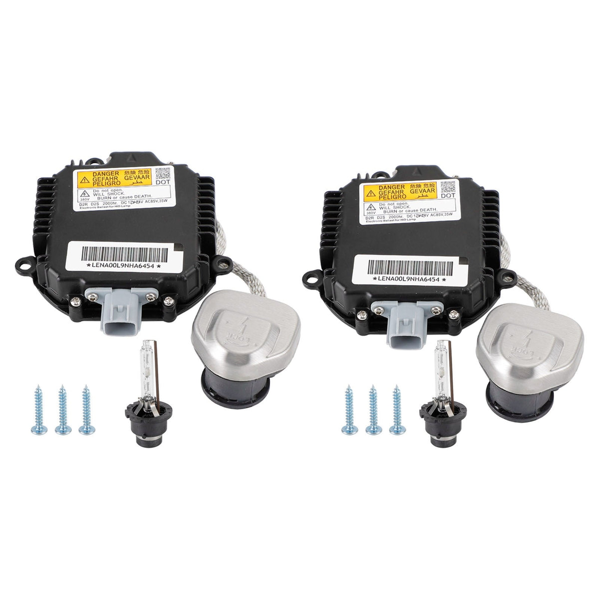 Infiniti JX 35 QX 56 60 80 2x Xenon Ballast & D2S Bulb Kit Control Unit