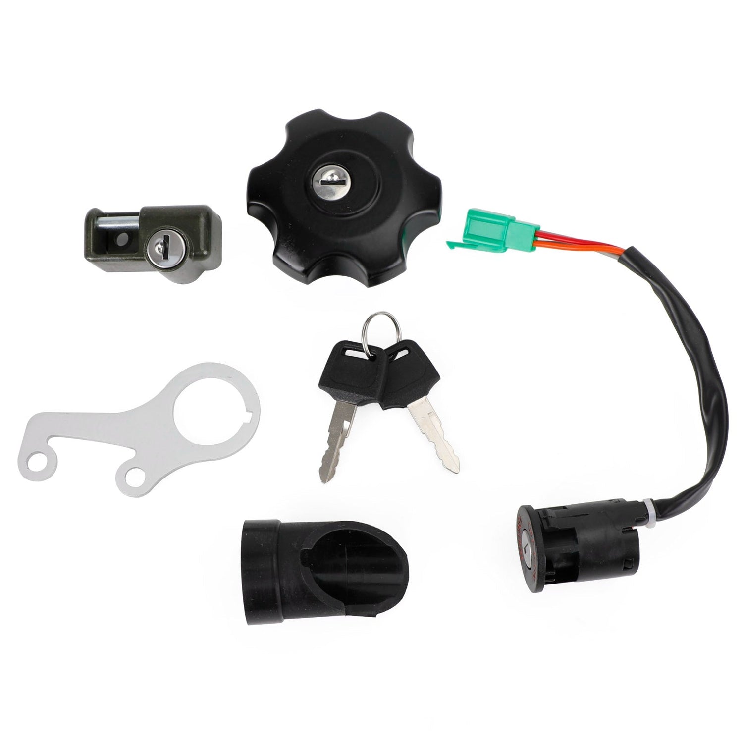 Suzuki DR-Z400SM DRZ400 SM 2007-2022 Ignition Key Switch Gas Cap Lock Set