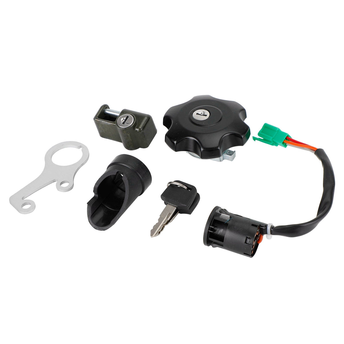 Suzuki DR-Z400SM DRZ400 SM 2007-2022 Ignition Key Switch Gas Cap Lock Set
