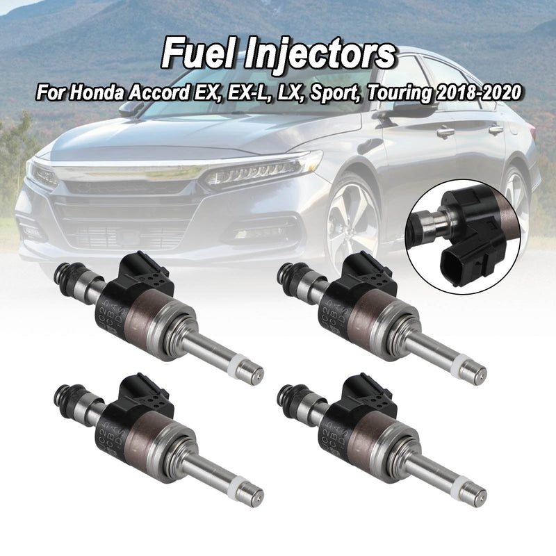 4PCS 160105PA305 Fuel Injectors 16010-5PA-305 Fit Honda Accord 2018-2020 CR-V 2017-2020 1.5L
