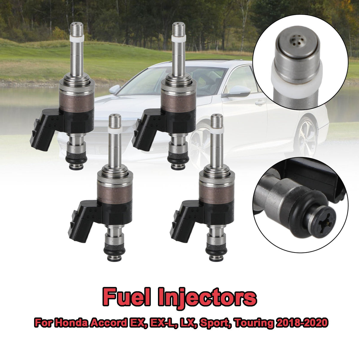 4PCS 160105PA305 Fuel Injectors 16010-5PA-305 Fit Honda Accord 2018-2020 CR-V 2017-2020 1.5L