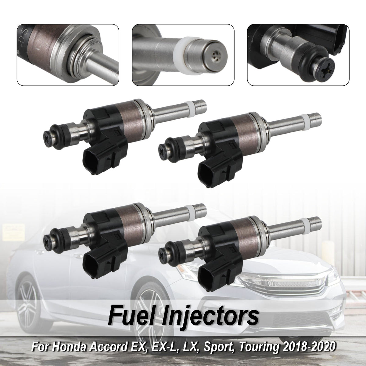 4PCS 160105PA305 Fuel Injectors 16010-5PA-305 Fit Honda Accord 2018-2020 CR-V 2017-2020 1.5L