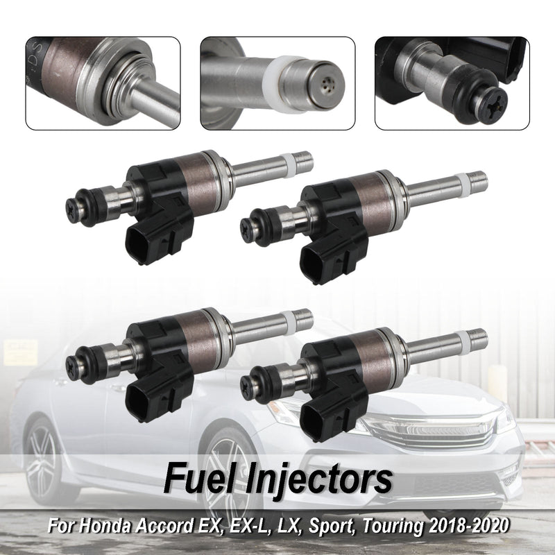 4PCS 160105PA305 Fuel Injectors 16010-5PA-305 Fit Honda Accord 2018-2020 CR-V 2017-2020 1.5L