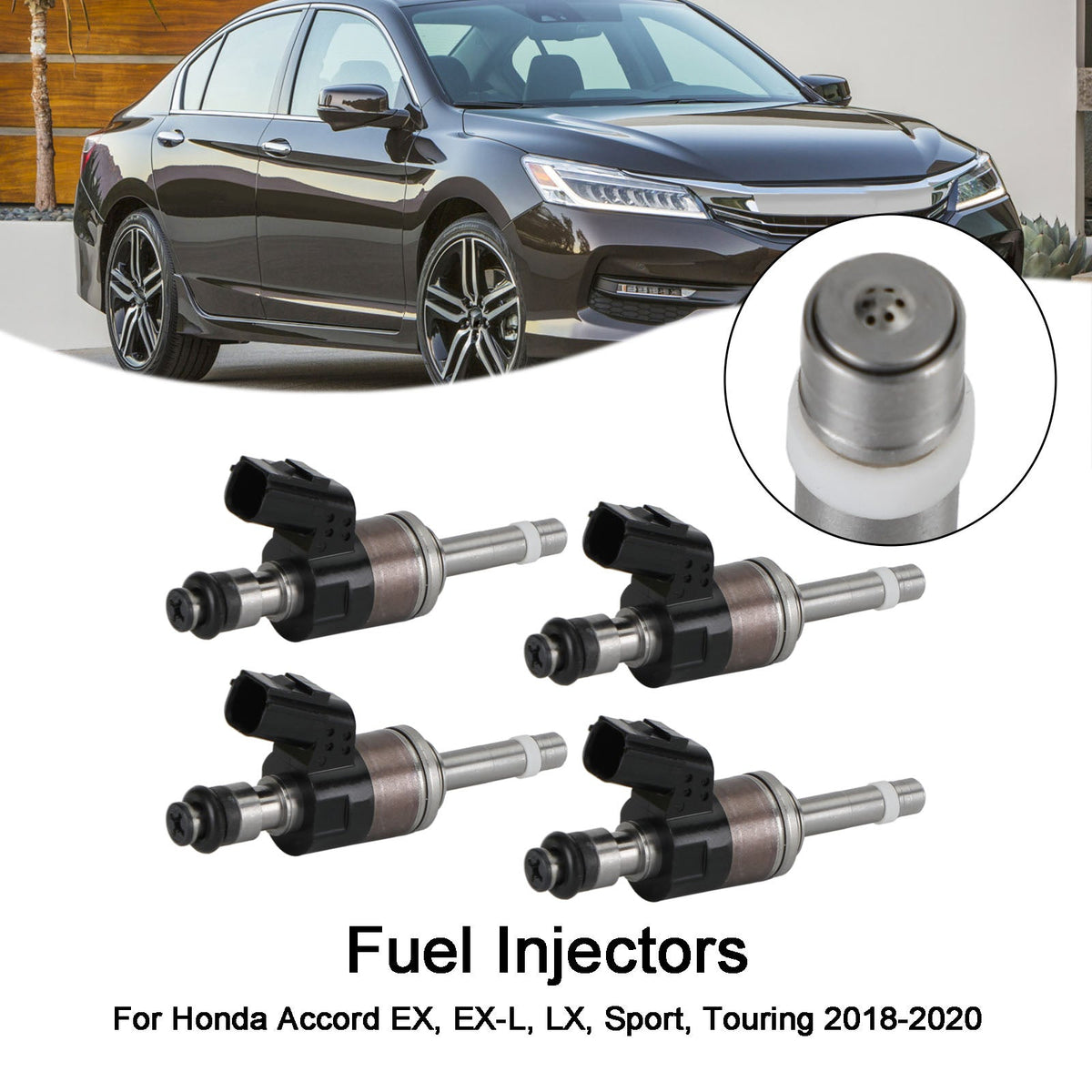 4PCS 160105PA305 Fuel Injectors 16010-5PA-305 Fit Honda Accord 2018-2020 CR-V 2017-2020 1.5L