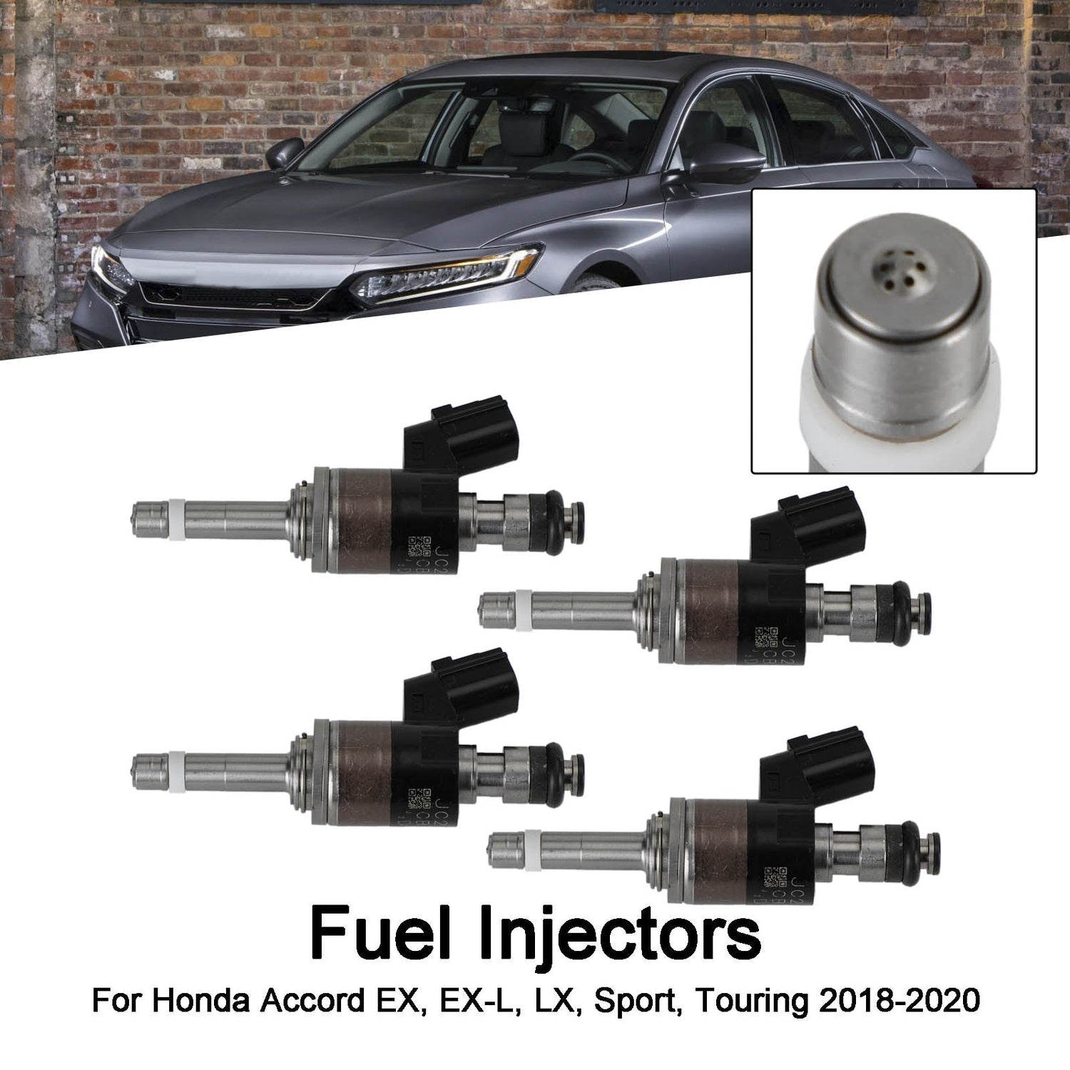 4PCS 160105PA305 Fuel Injectors 16010-5PA-305 Fit Honda Accord 2018-2020 CR-V 2017-2020 1.5L