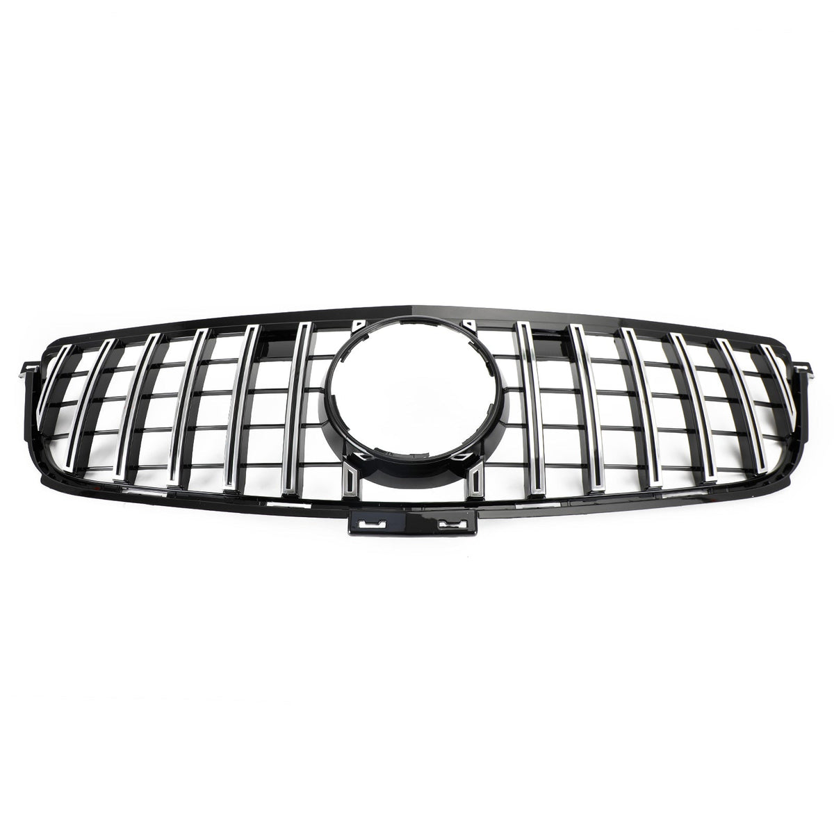 Benz W166 2012-2015 ML350 400 550 GTR Style Chrome Black Front Grill