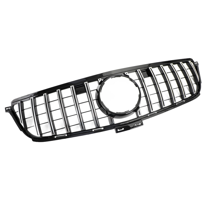 Benz W166 2012-2015 ML350 400 550 GTR Style Chrome Black Front Grill