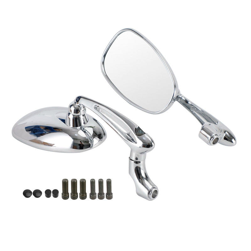 Bobber Vulcan Chopper Maruder Virago Classic Cafe Racer Style Custom Mirrors