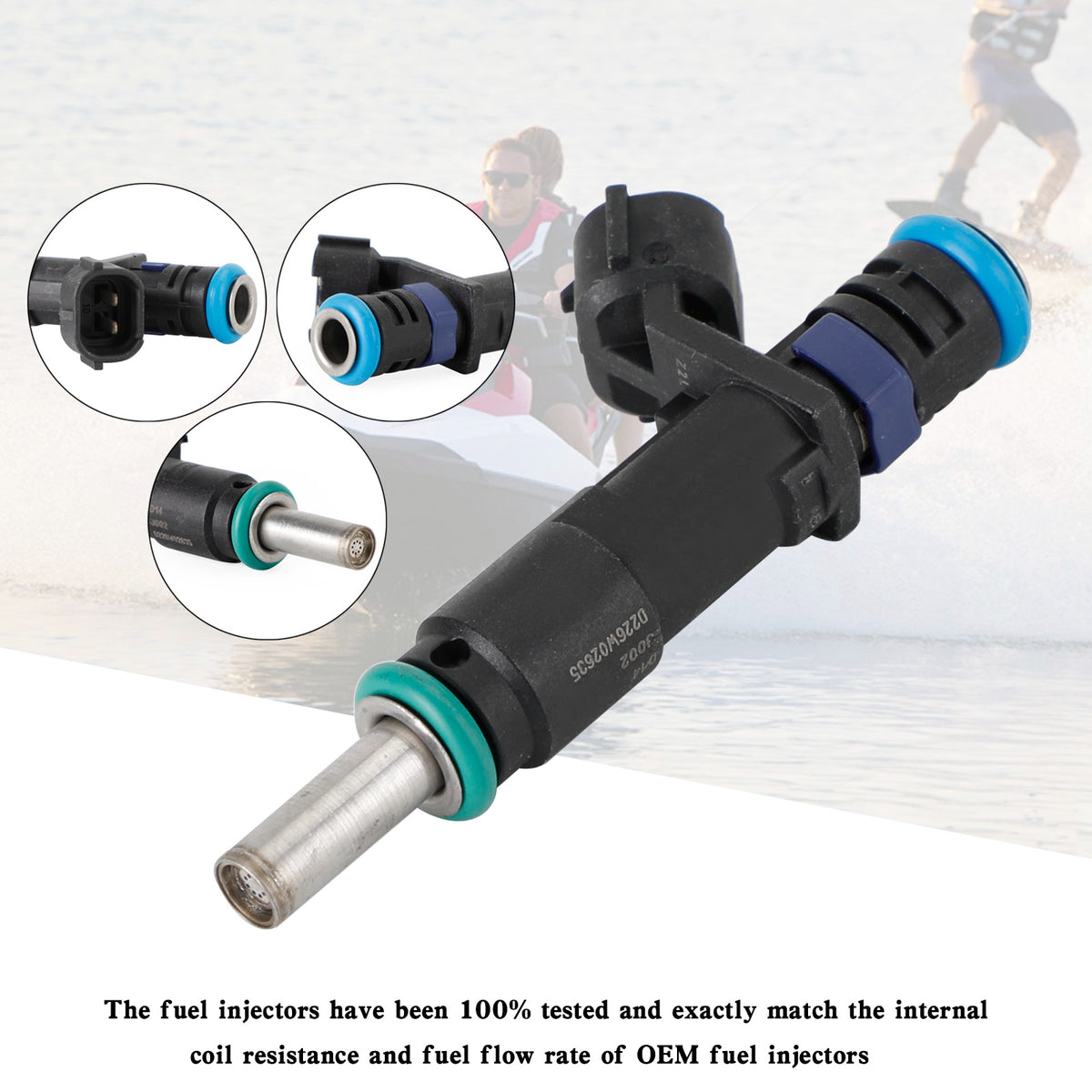 Seadoo GTI 130/SE 130 GTS 130 2011-2015 420874836 Fuel Injectors 420874848