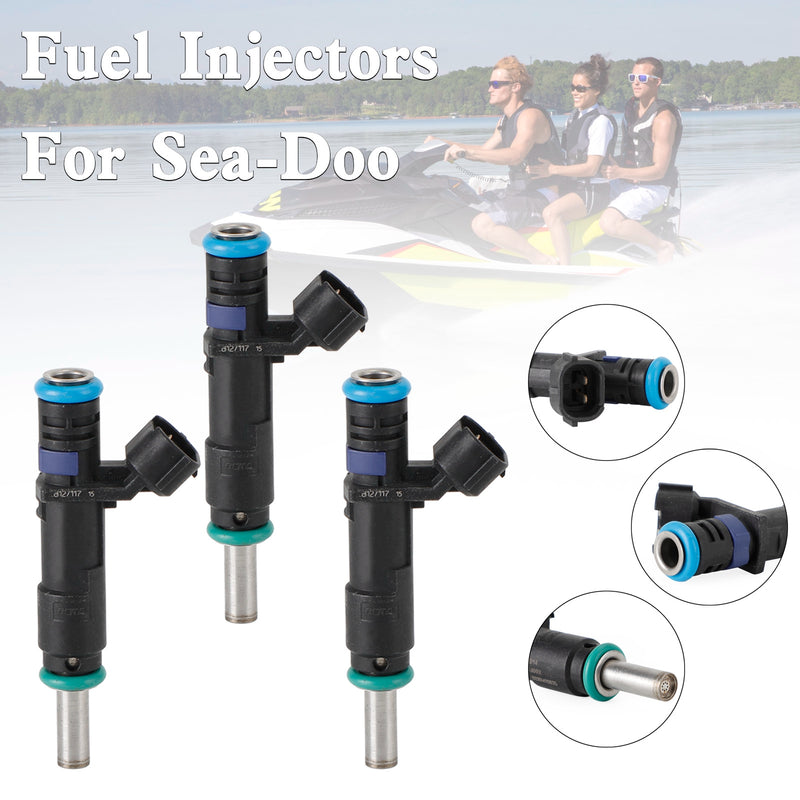 Seadoo GTI 130/SE 130 GTS 130 2011-2015 3PCS 420874836 Fuel Injectors 420874848