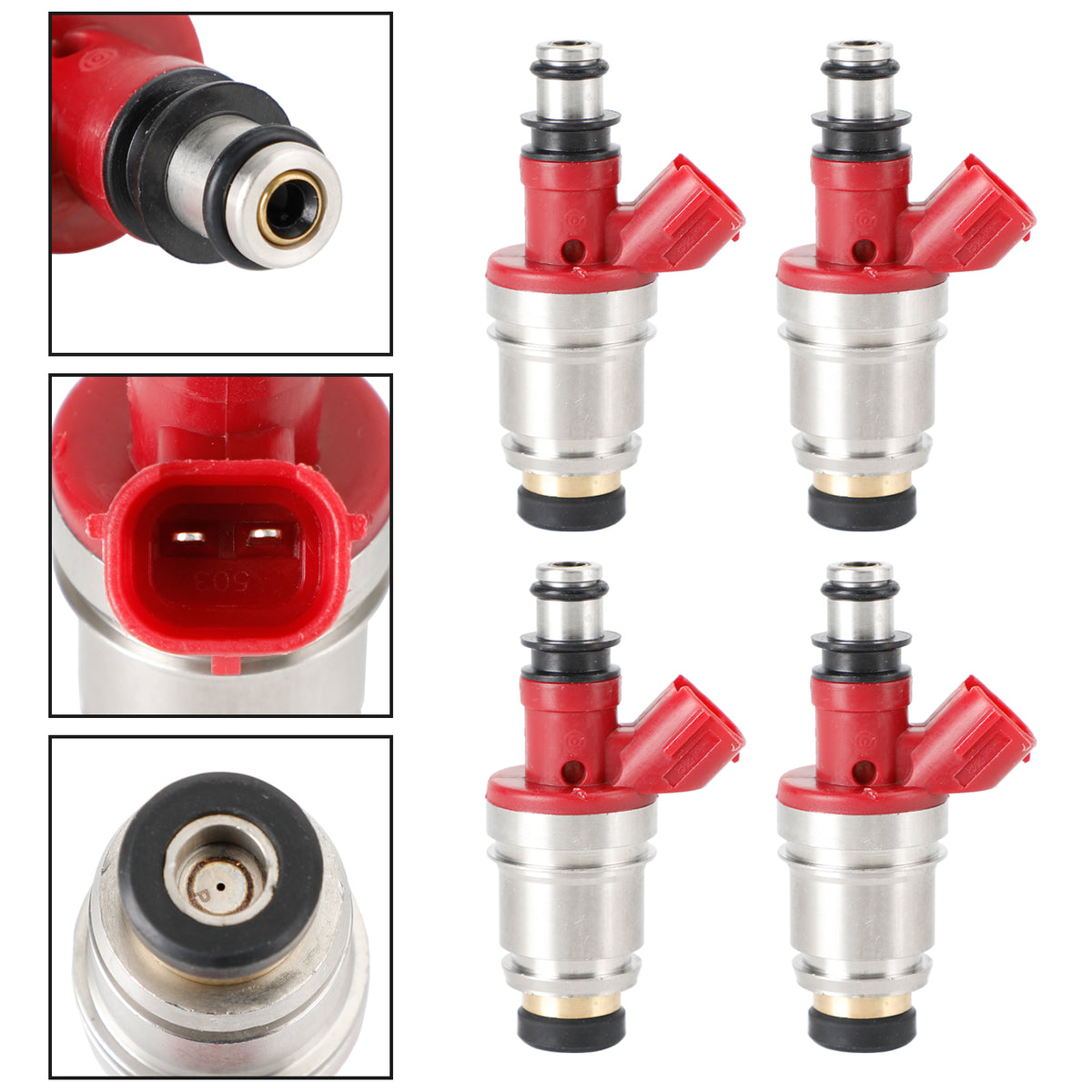 Isuzu Amigo Pickup Rodeo 2.6L 4PCS Fuel Injectors JS28-2 8970795320