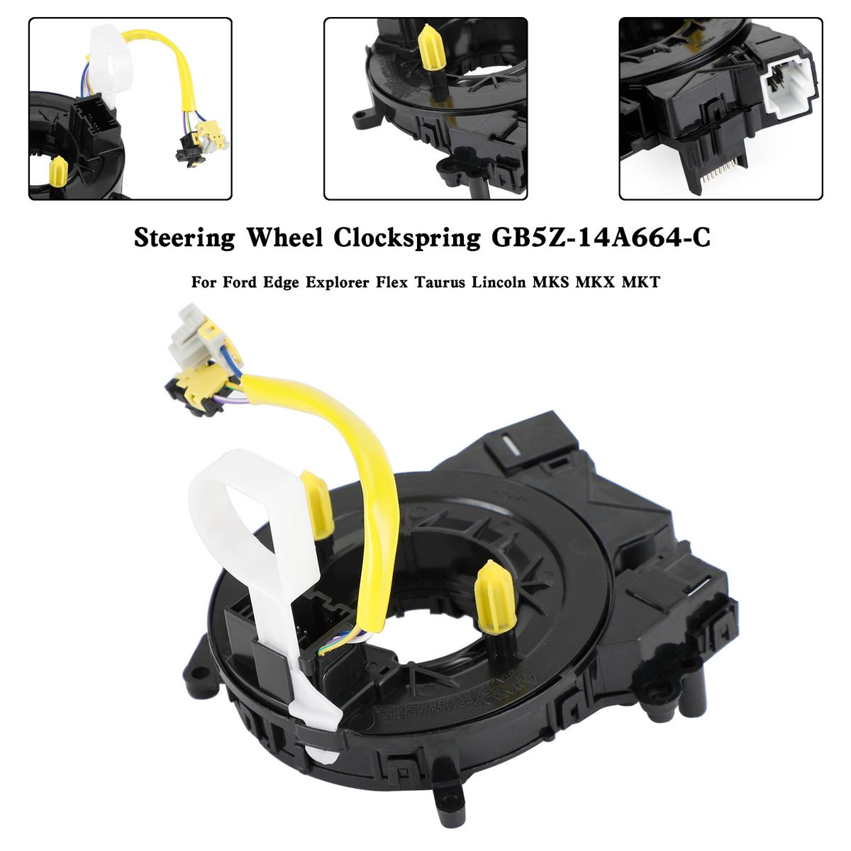 Ford Edge Explorer Flex Steering Wheel Clockspring GB5Z-14A664-C