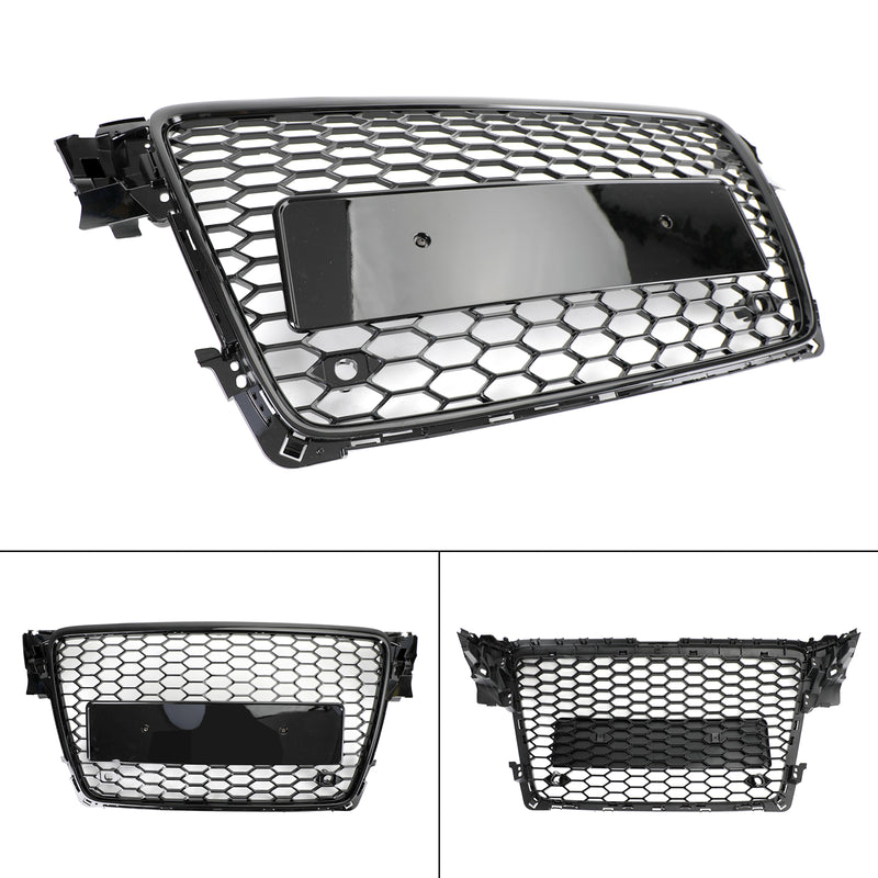2009-2012 Audi A4/S4 B8 To RS4 Style Honeycomb Sport Mesh Hex Grille Grill