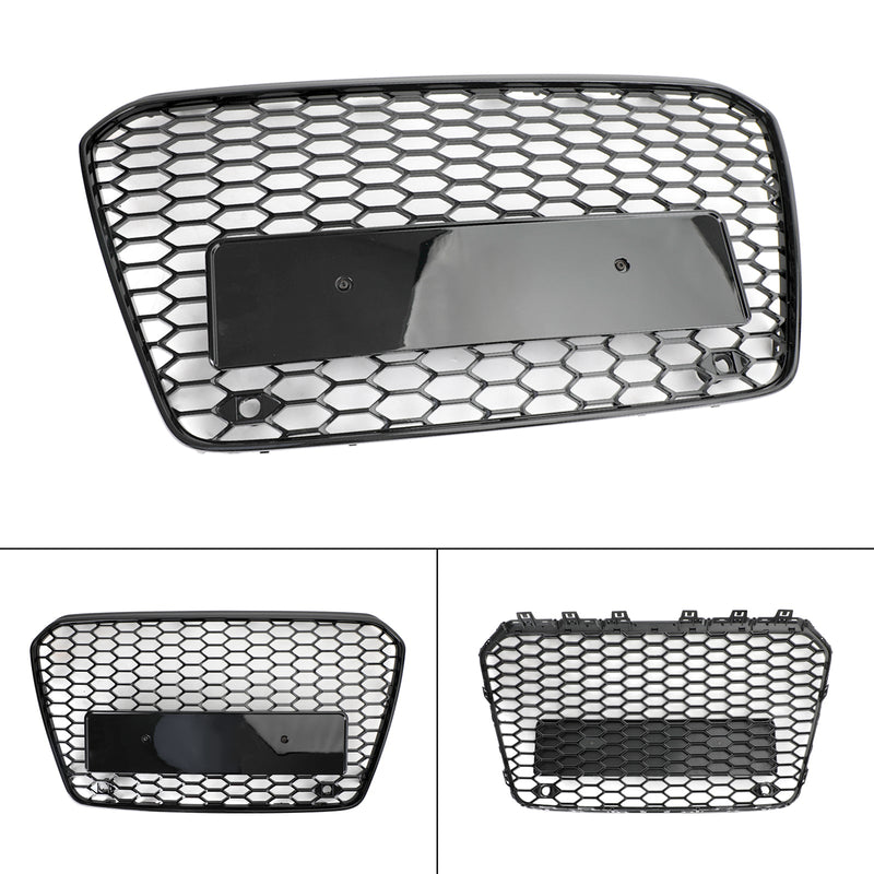 Audi A5 S5 B8.5 2013-2016 RS5 Style Honeycomb Mesh Front Bumper Grille Grill