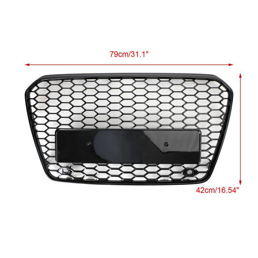 Audi A5 S5 B8.5 2013-2016 RS5 Style Honeycomb Mesh Front Bumper Grille Grill
