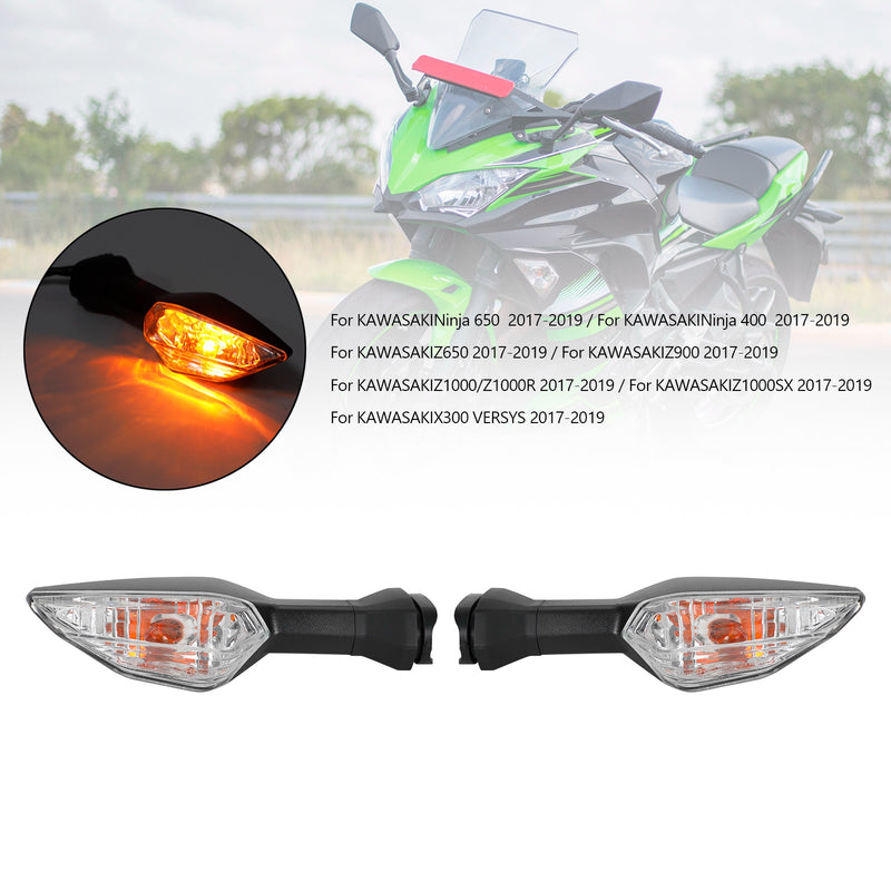 Kawasaki Ninja400 Z650 Z900 Z1000 Z1000SX Clear Turn Signal Light Indicator Lamp