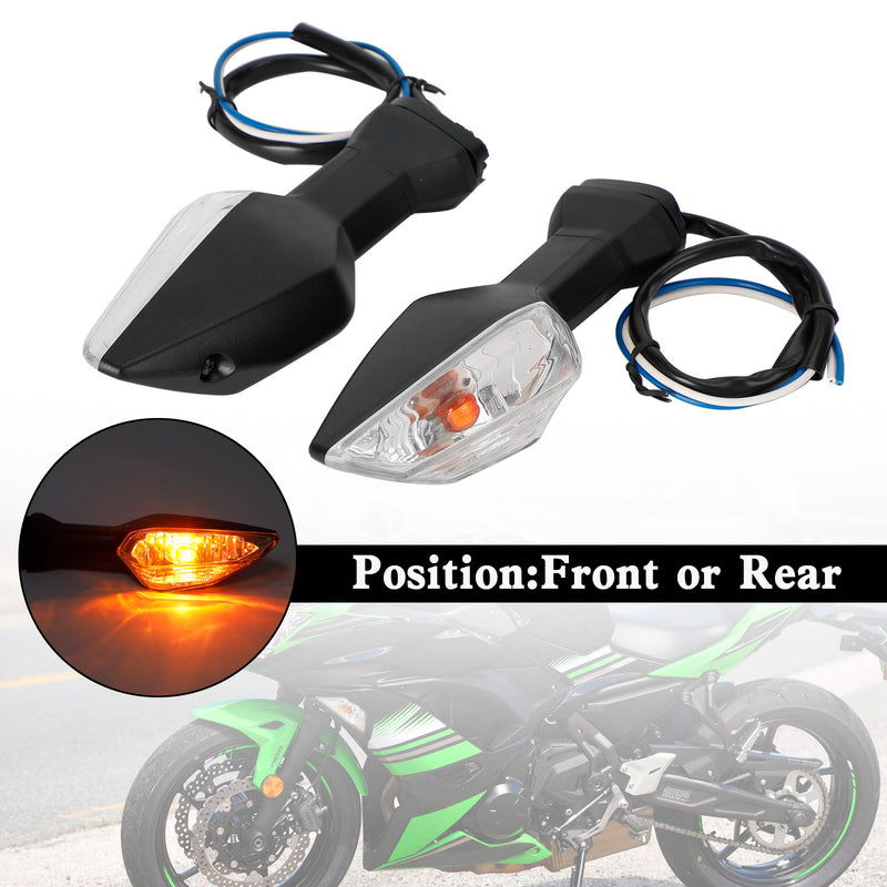 Kawasaki Ninja400 Z650 Z900 Z1000 Z1000SX Clear Turn Signal Light Indicator Lamp
