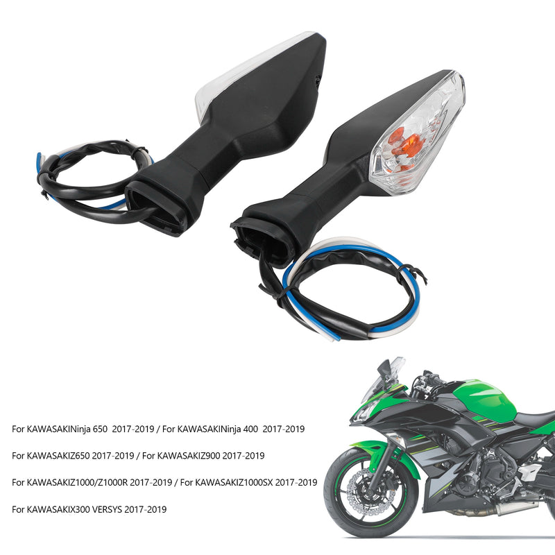 Kawasaki Ninja400 Z650 Z900 Z1000 Z1000SX Clear Turn Signal Light Indicator Lamp