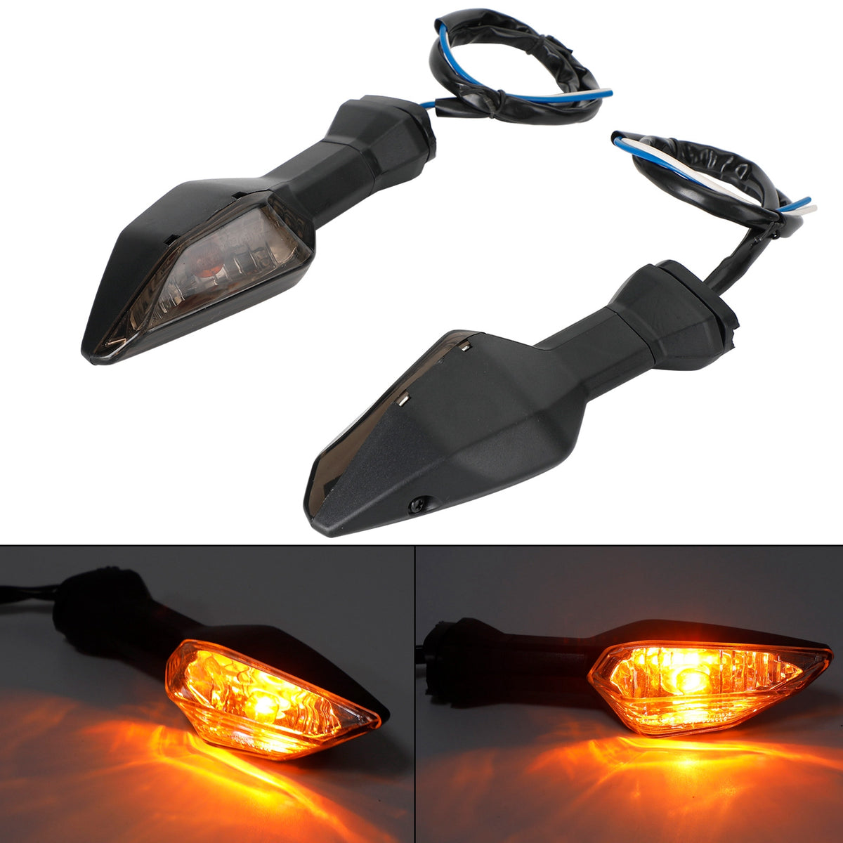 Kawasaki Ninja400 Z650 Z900 Z1000 Z1000SX Smoke Turn Signal Light Indicator Lamp