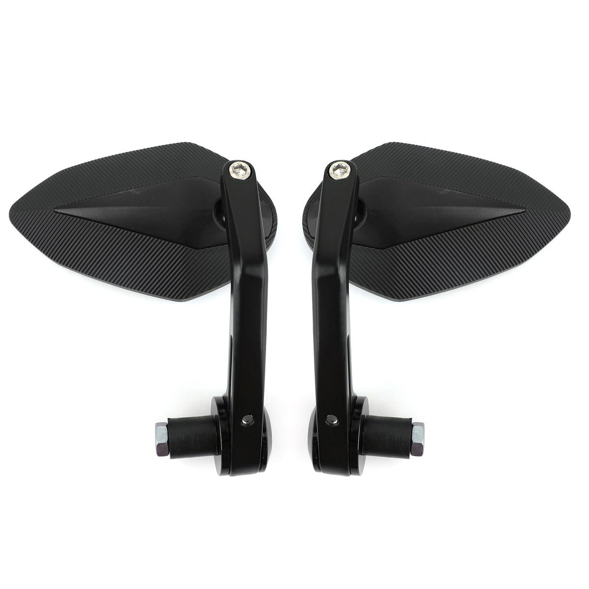790 690 390 125 BK Motorcycle Sportbike 7/8" Handle Bar End Mirrors