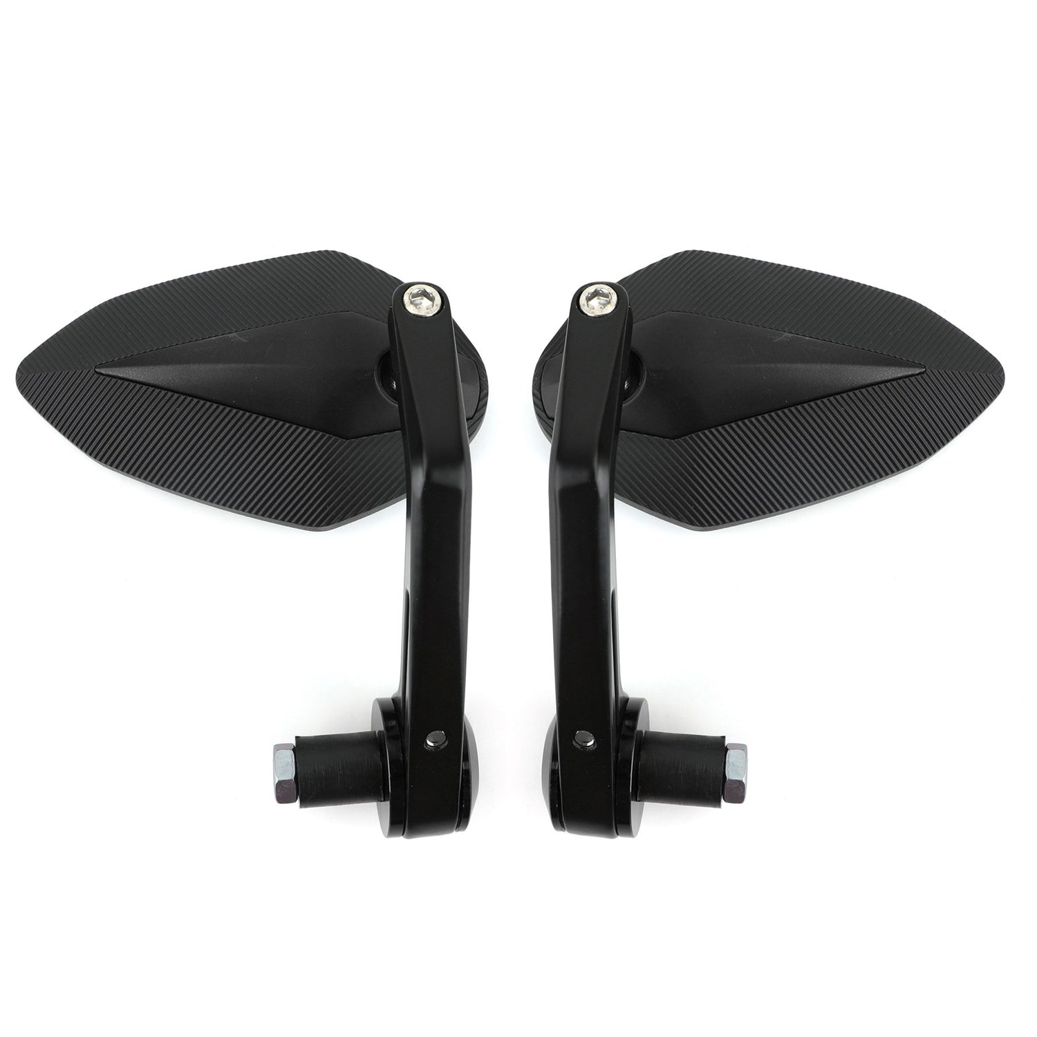 790 690 390 125 BK Motorcycle Sportbike 7/8" Handle Bar End Mirrors