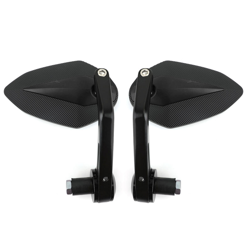 790 690 390 125 BK Motorcycle Sportbike 7/8" Handle Bar End Mirrors