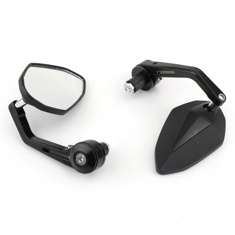 790 690 390 125 BK Motorcycle Sportbike 7/8" Handle Bar End Mirrors