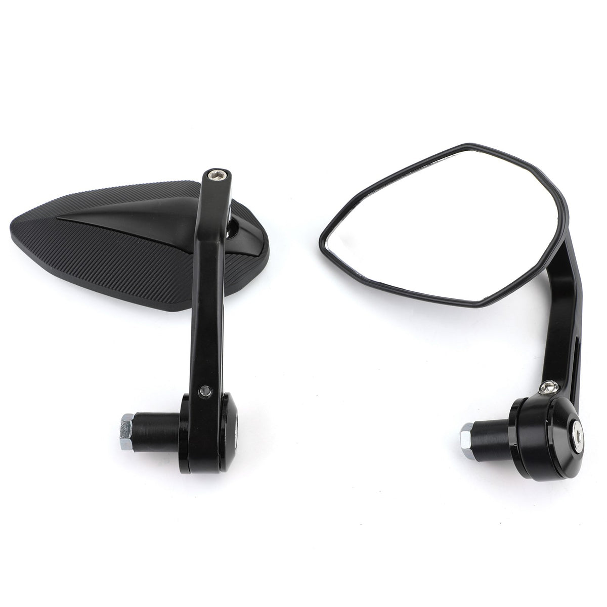 790 690 390 125 BK Motorcycle Sportbike 7/8" Handle Bar End Mirrors