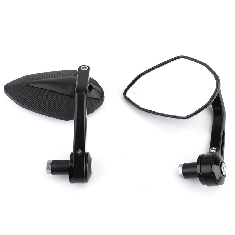 790 690 390 125 BK Motorcycle Sportbike 7/8" Handle Bar End Mirrors