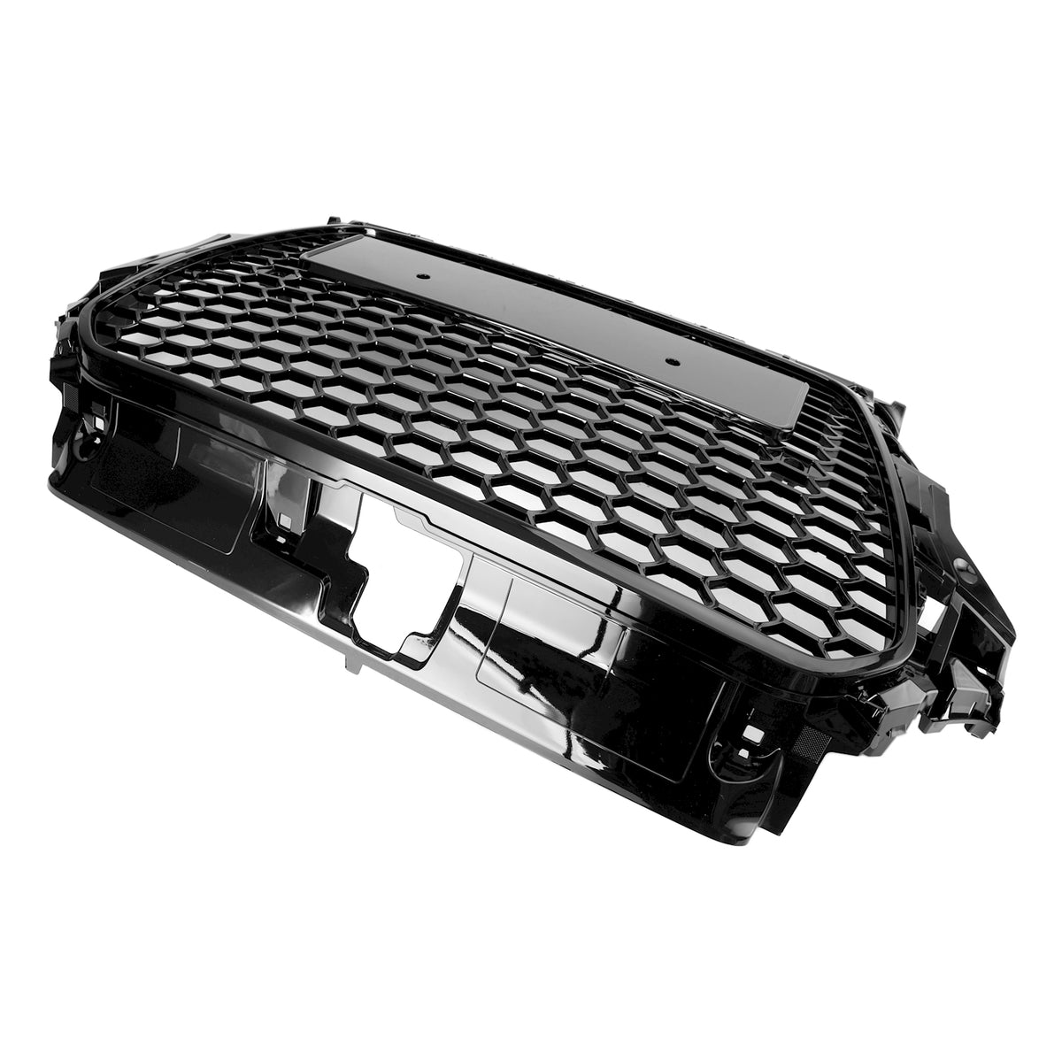 Audi A3 S3 2013-2016 Black RS3 Style Front Hood Henycomb Bumper Grille Grill