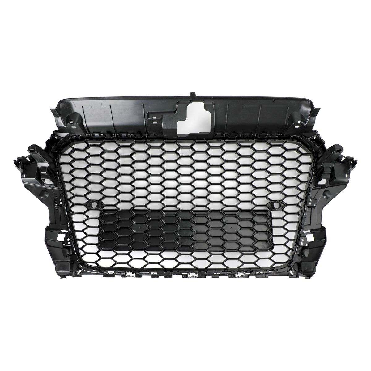 Audi A3 S3 2013-2016 Black RS3 Style Front Hood Henycomb Bumper Grille Grill