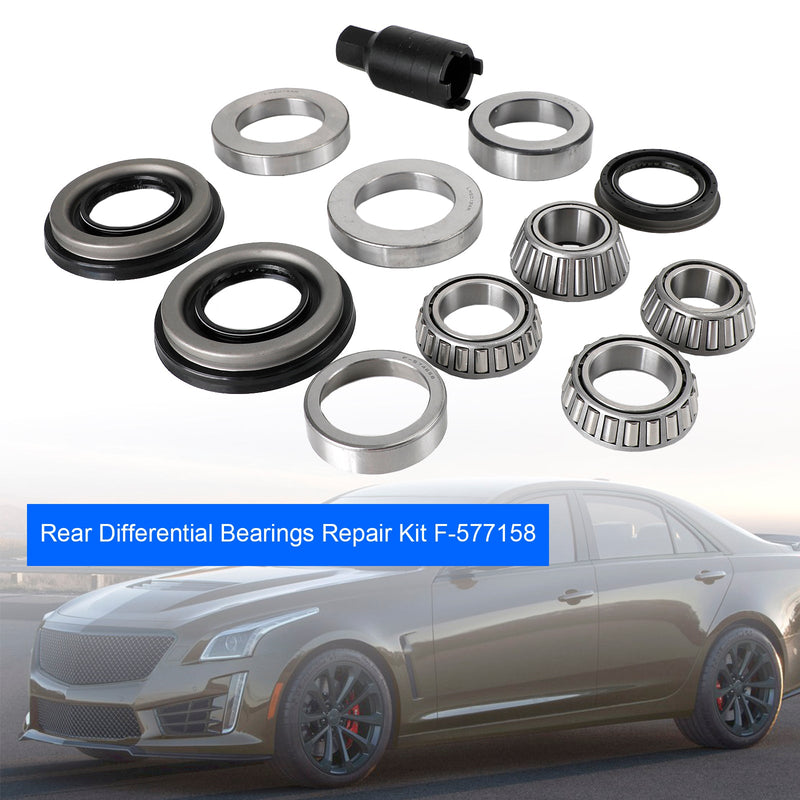 2013-2019 Cadillac ATS CTS F-577158 Rear Differential Bearings Repair Kit