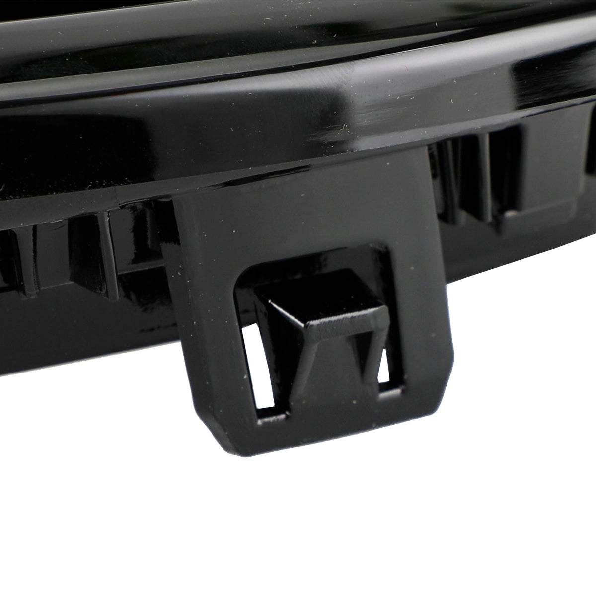 2011-2014 BMW X3 F25 Dual Line Gloss Black Front Bumper Kidney Grill 51712297589 51117210725