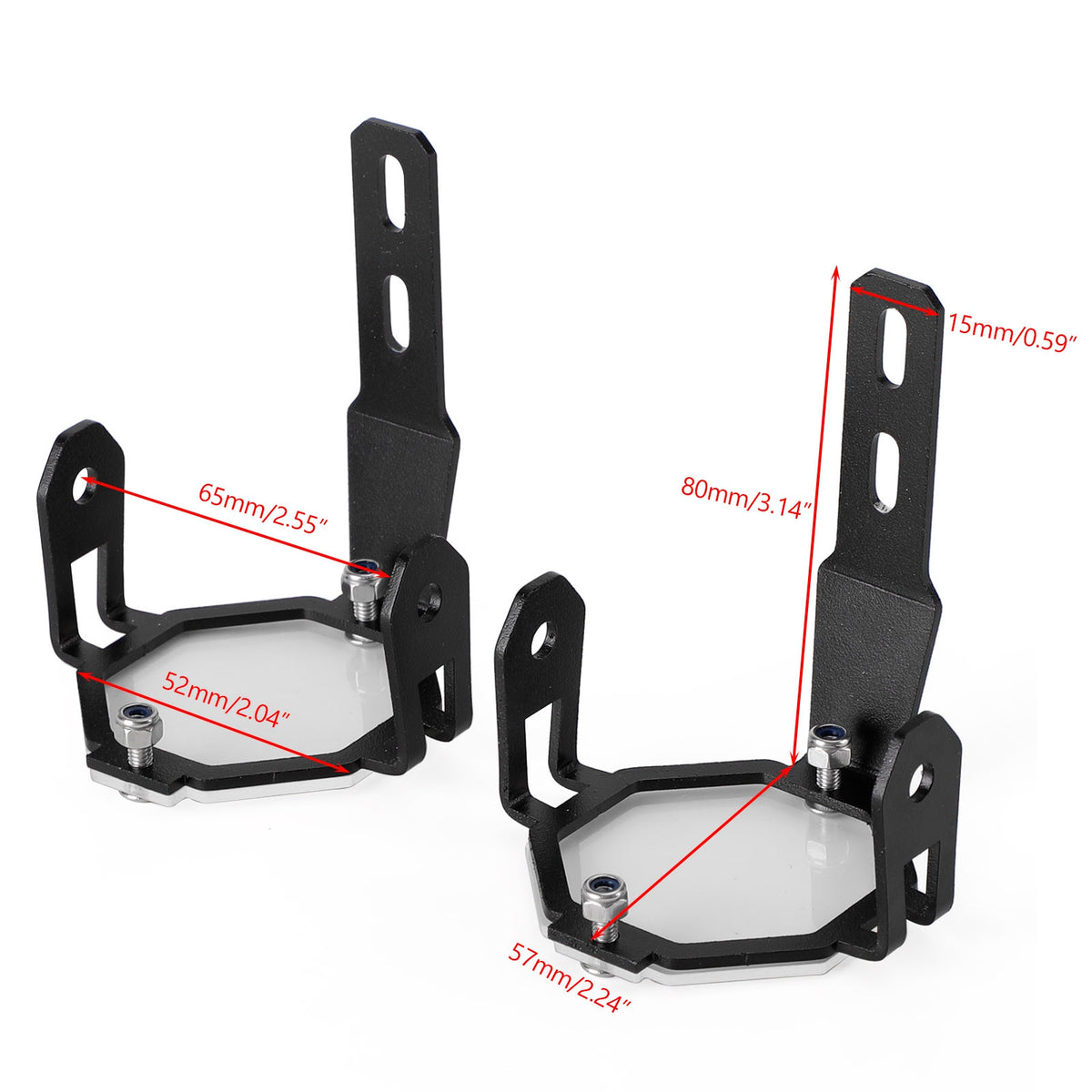 BMW R1200GS Adventure F800GS F850GS F750GS Clear Fog Light Protector Guards Cover