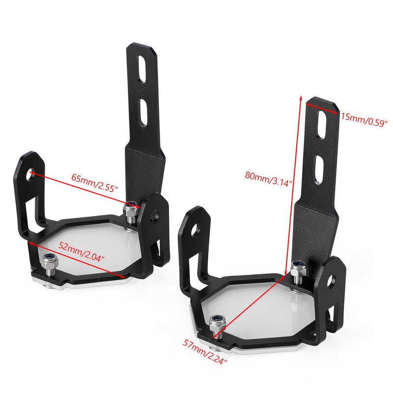 BMW R1200GS Adventure F800GS F850GS F750GS Clear Fog Light Protector Guards Cover