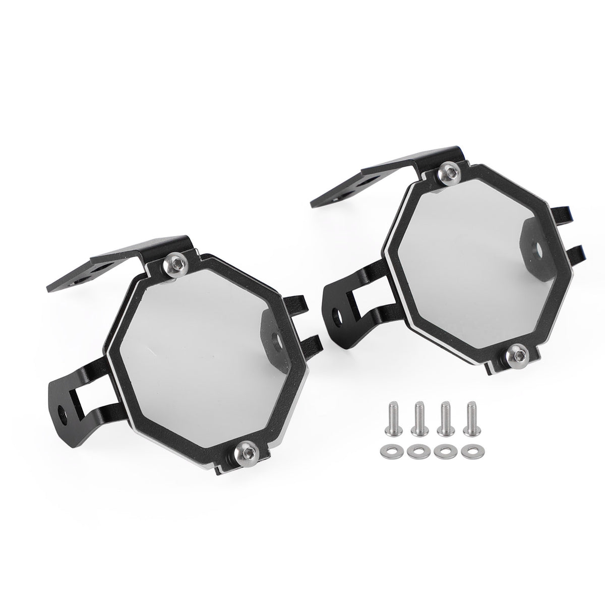 BMW R1200GS Adventure F800GS F850GS F750GS Clear Fog Light Protector Guards Cover