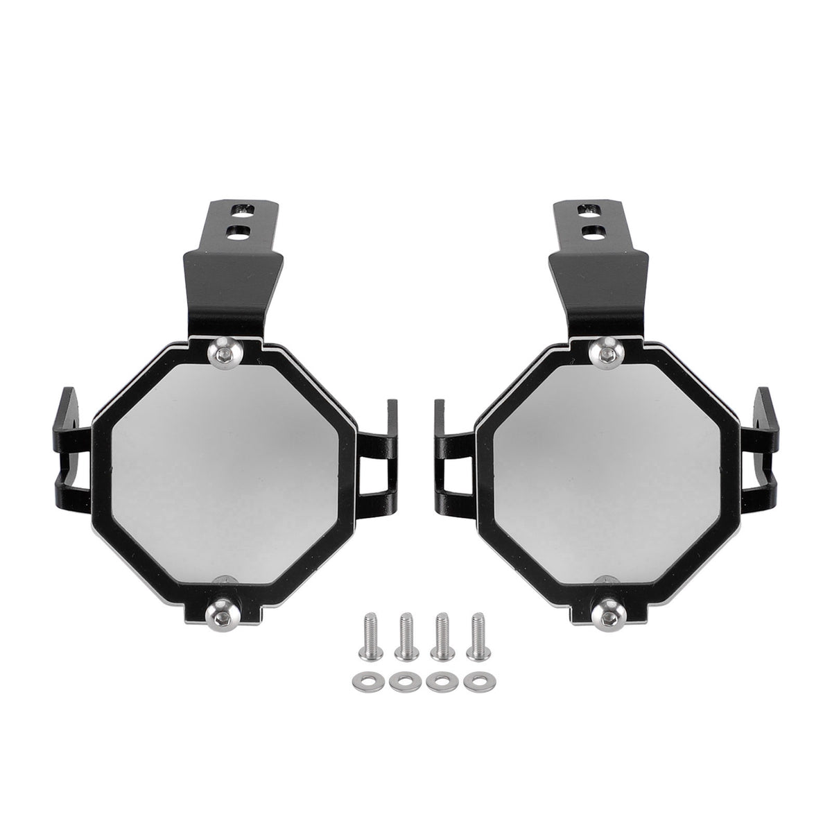 BMW R1200GS Adventure F800GS F850GS F750GS Clear Fog Light Protector Guards Cover