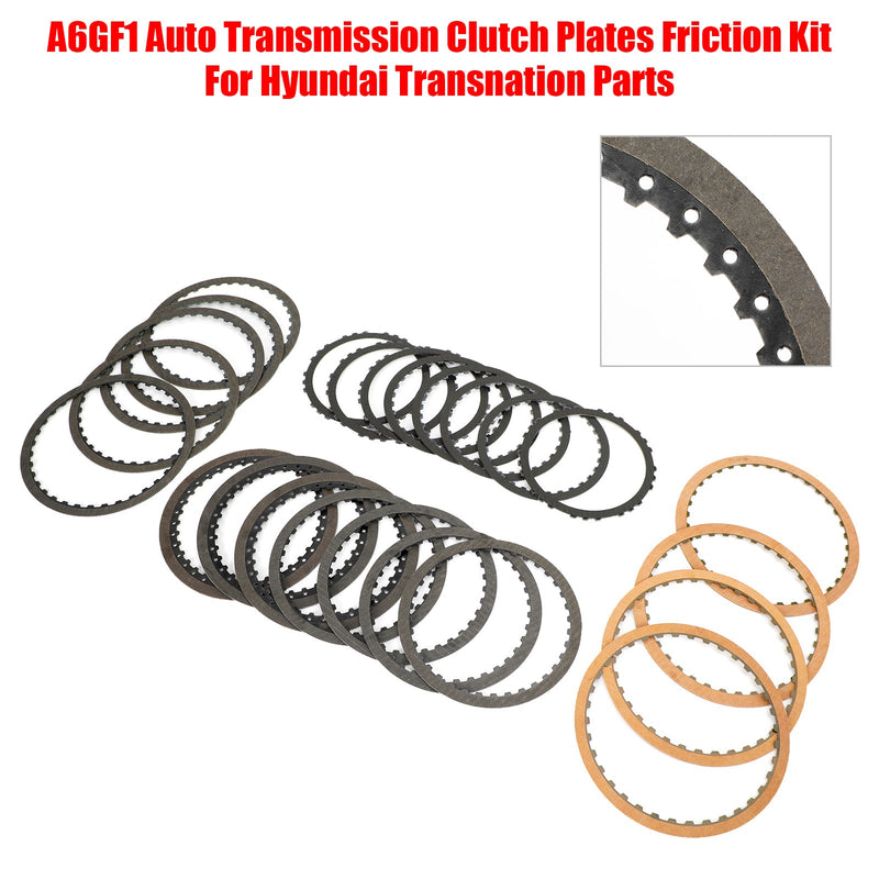 A6GF1 Auto Transmission Clutch Plates Friction Kit For Hyundai Transnation Parts