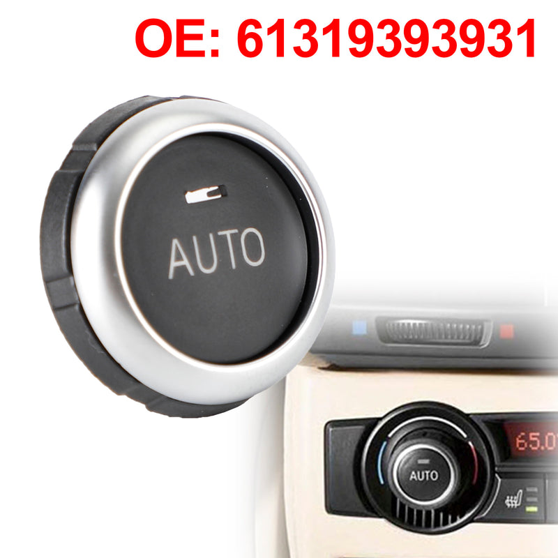 BMW X5 X6 61319393931 Front/Rear AC Climate Control Knob Button Cover