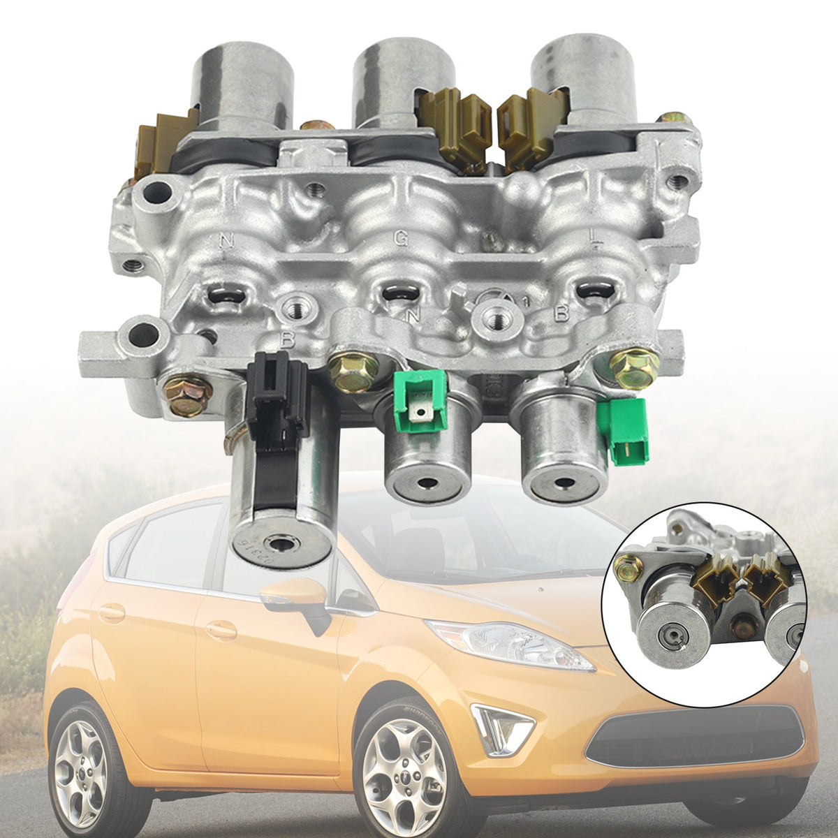 2011-2012 Ford Fiesta 4F27-E Transmission Solenoid Block Pack