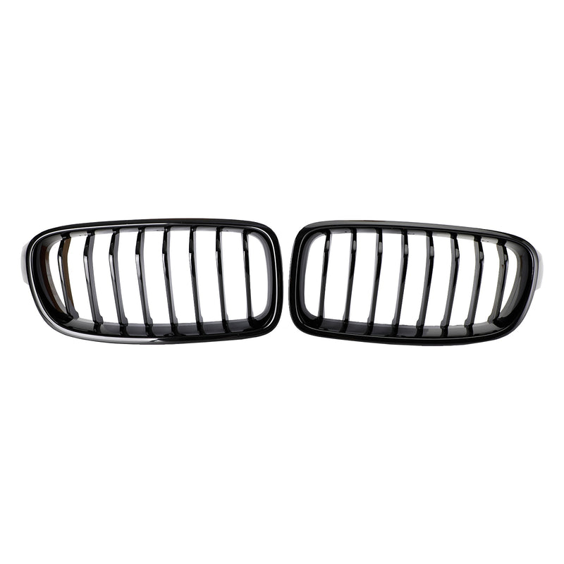 2012-2019 BMW 3-Series F35 Gloss Black Front Kidney Grill 51137263481 51137263482