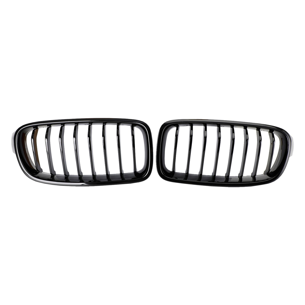 2012-2019 BMW 3-Series F31 Touring Gloss Black Front Kidney Grill 51137263481 51137263482