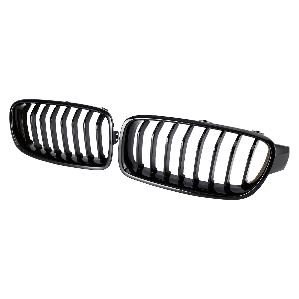 2012-2019 BMW 3-Series F31 Touring Gloss Black Front Kidney Grill 51137263481 51137263482