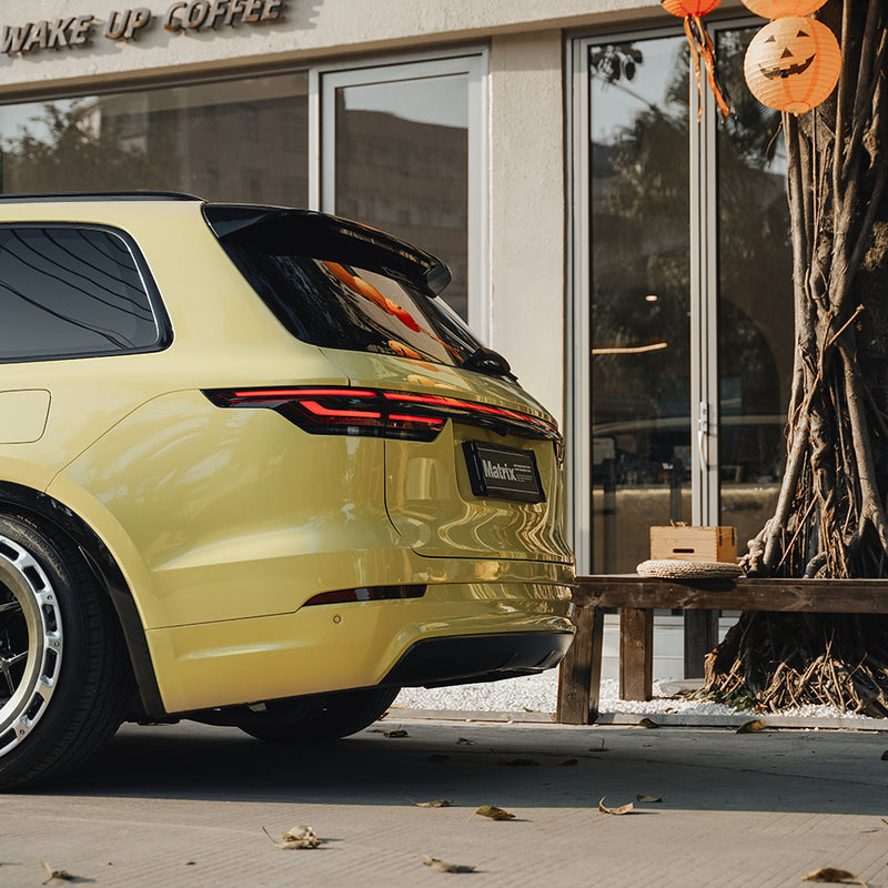 Cloud Dawn Yellow PET Car Wrap Film High Gloss Vehicle Wrap