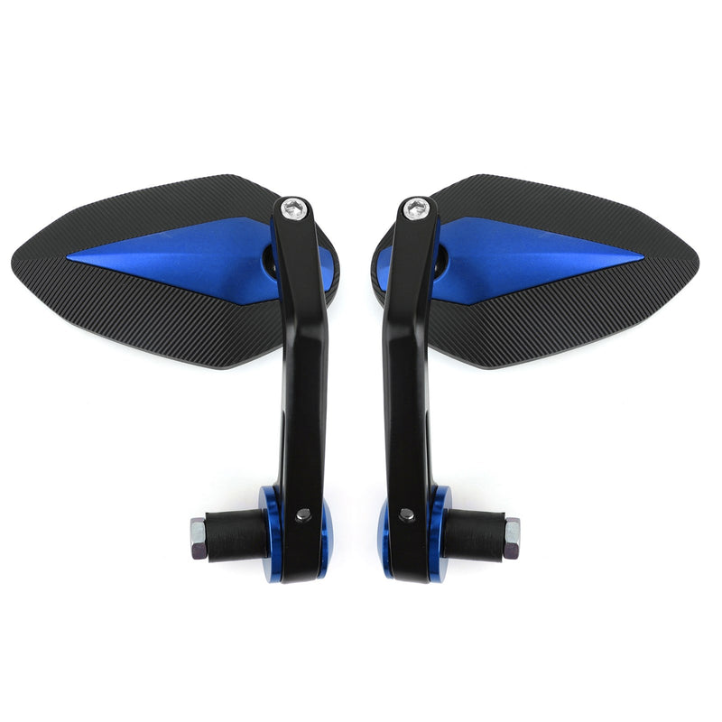 Yamaha YZF R1 R6 2003-2011 Motorcycle Sportbike 7/8" Handle Bar End Mirrors