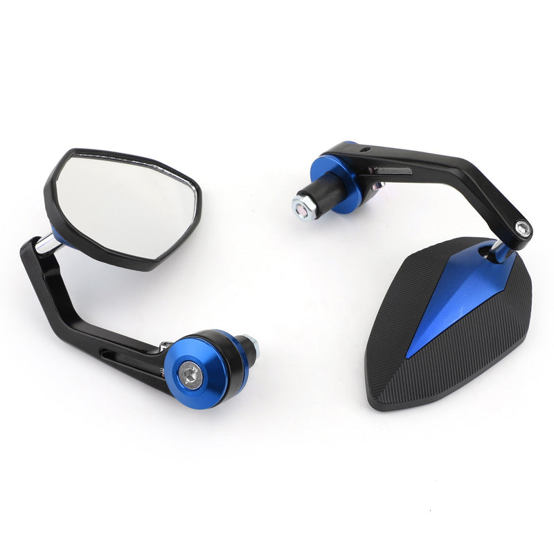 Yamaha YZF R1 R6 2003-2011 Motorcycle Sportbike 7/8" Handle Bar End Mirrors