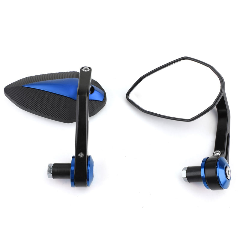 Yamaha YZF R1 R6 2003-2011 Motorcycle Sportbike 7/8" Handle Bar End Mirrors
