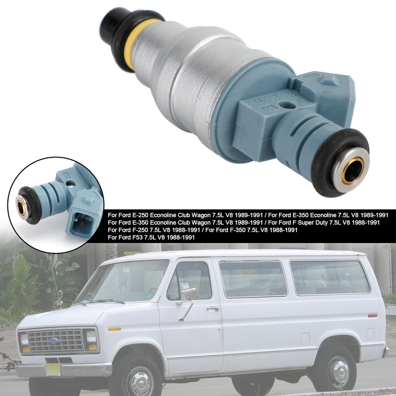 Ford E-250 E-350 7.5L V8 1988-1991 822-11120 1PCS Fuel Injector 0280150759