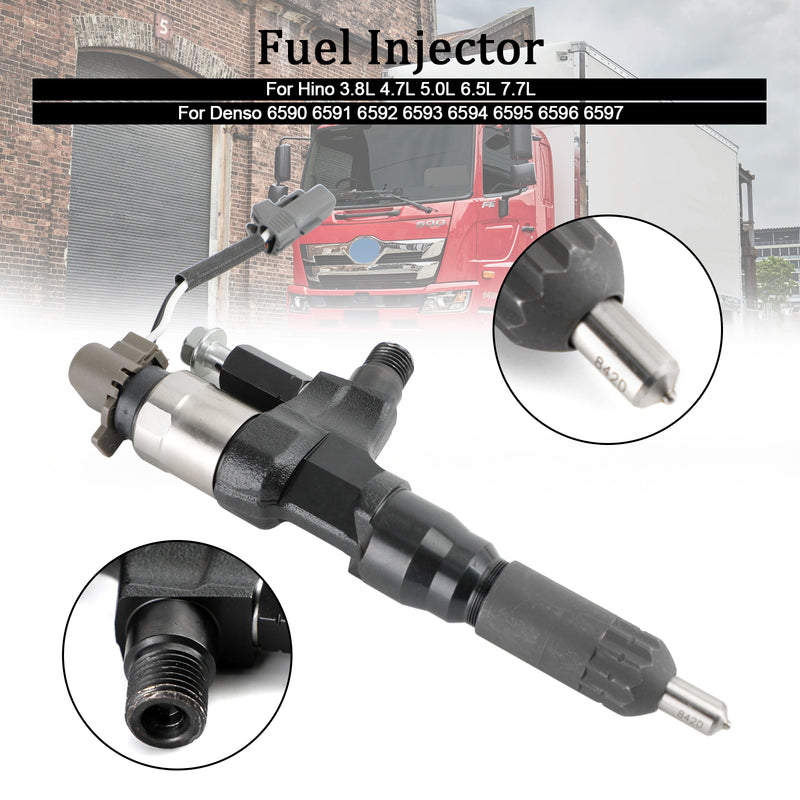 Hino J08E Fit Kobelco SK330-8 1PCS Fuel Injector 095000-6593